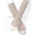 Christmas gift ,cashmere cable knitted arm sleeve